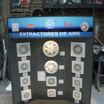 MUEBLE EXPOSICION EXTRACTOR AIRE