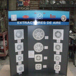 MUEBLE EXPOSICION EXTRACTOR AIRE