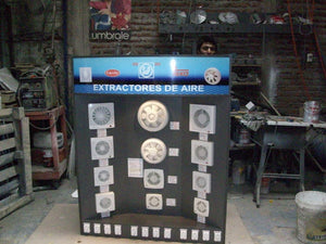 MUEBLE EXPOSICION EXTRACTOR AIRE