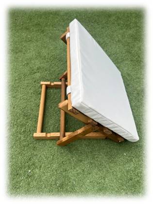 RESPALDO ARENERO PORTATIL (LONA)